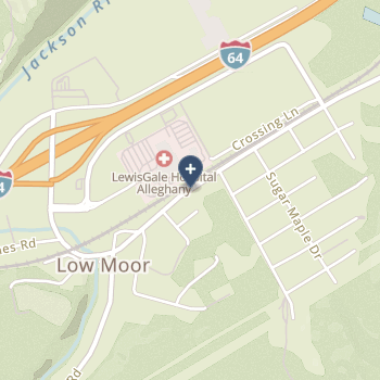 Lewisgale Hospital Alleghany on map