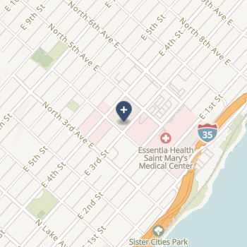 Essentia Health St Mary's Medical Center on map