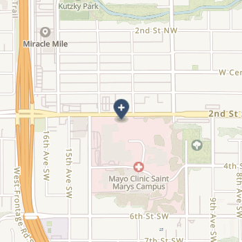 Mayo Clinic Hospital Rochester on map