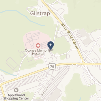 Ghs Oconee Memorial Hospital on map