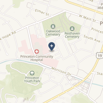 Princeton Community Hospital on map