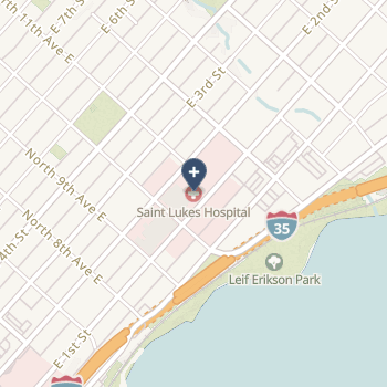 St Lukes Hospital on map