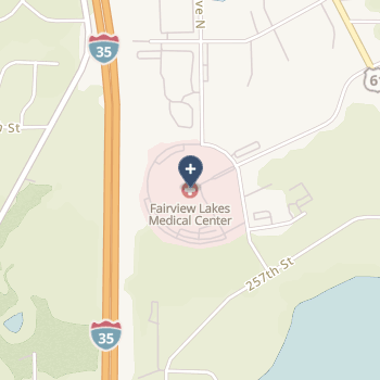 Fairview Lakes Medical Center on map