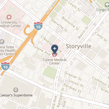 Tulane Medical Center on map