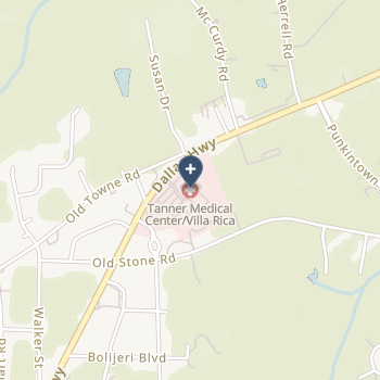Tanner Medical Center Villa Rica on map