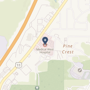 Medical West, An Affiliate Of Uab Health System on map