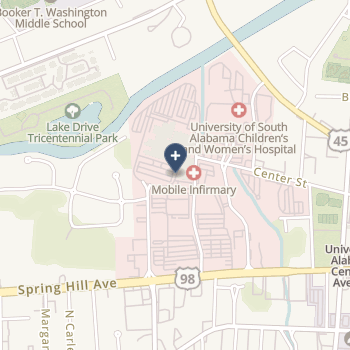 Mobile Infirmary Medical Center on map