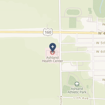 Ashland Health Center on map