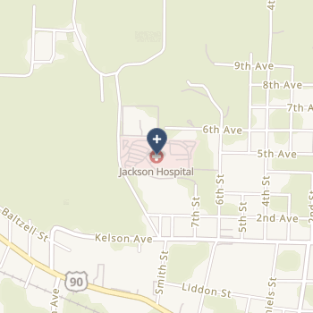 Jackson Hospital on map