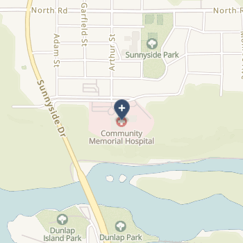 Community Memorial Hospital on map