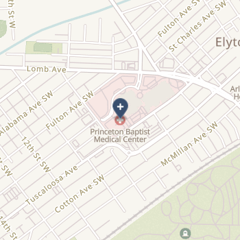 Princeton Baptist Medical Center on map