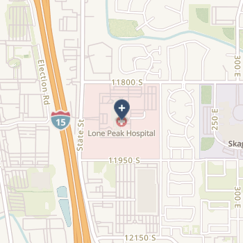 Lone Peak Hospital on map