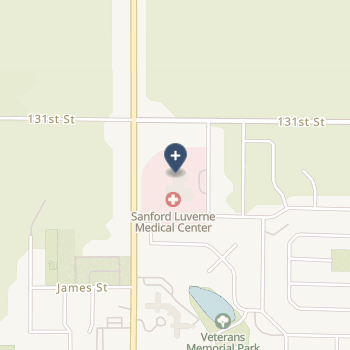 Sanford Luverne Medical Center on map