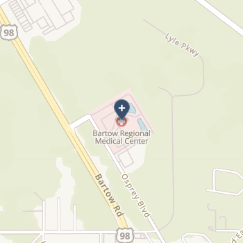 Bartow Regional Medical Center on map