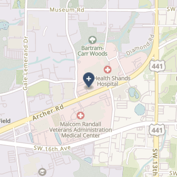 Uf Health Shands Hospital on map