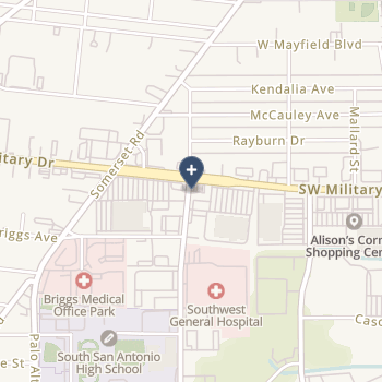 Southwest General Hospital on map