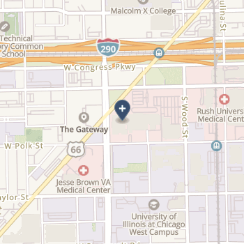 John h Stroger Jr Hospital on map