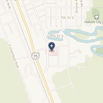 Kittson Memorial Hospital on map