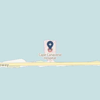 Cape Canaveral Hospital on map