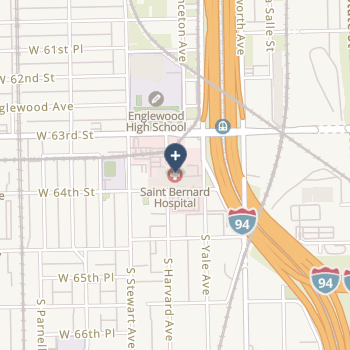 St Bernard Hospital on map