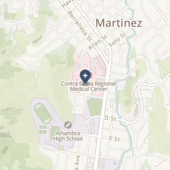 Contra Costa Regional Medical Center on map