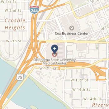 Oklahoma State University Medical Center on map