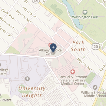 Albany Medical Center Hospital on map