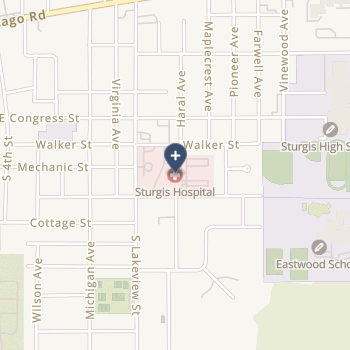 Sturgis Hospital on map