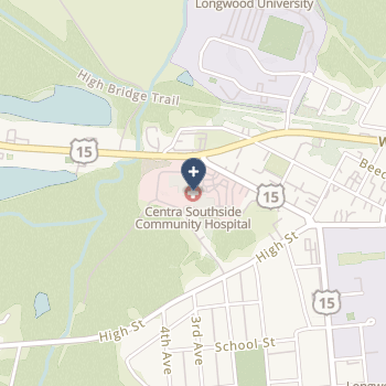 Southside Community Hospital, Inc on map