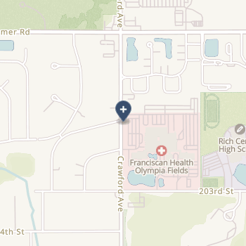 Franciscan Health Olympia & Chicago Heights on map