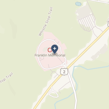Franklin Memorial Hospital on map