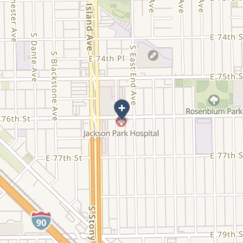 Jackson Park Hospital on map