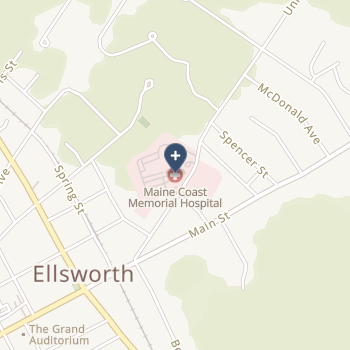 Maine Coast Memorial Hospital on map