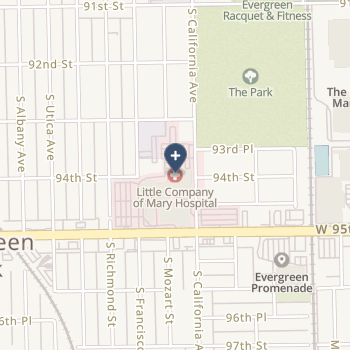 Little Company Of Mary Hospital on map