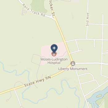 Moses-Ludington Hospital on map