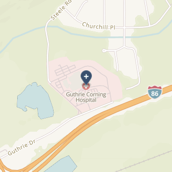 Corning Hospital on map