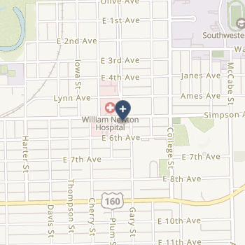 William Newton Hospital on map