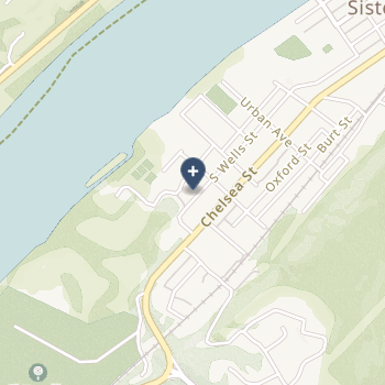 Sistersville General Hospital on map