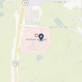 Atchison Hospital on map