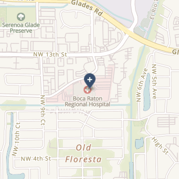 Boca Raton Regional Hospital on map