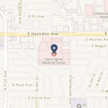 Saint Agnes Medical Center on map