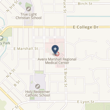 Avera Marshall Regional Medical Ctr on map
