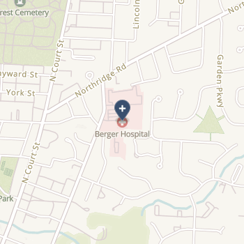 Berger Hospital on map