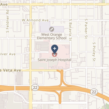 St Joseph Hospital on map