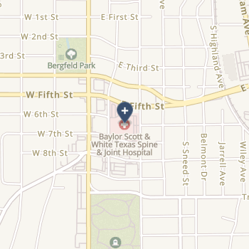 Baylor Scott & White Texas Spine & Joint Hospital on map