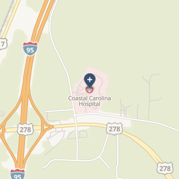 Coastal Carolina Hospital on map