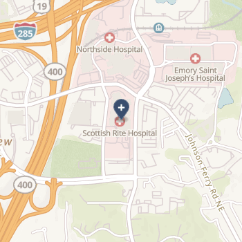 Children's Healthcare Of Atlanta At Scottish Rite on map