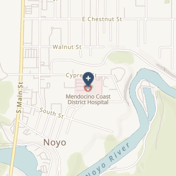 Mendocino Coast District Hospital on map