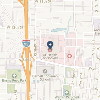 Uf Health Jacksonville on map