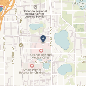 Orlando Health Orlando Regional Medical Center on map